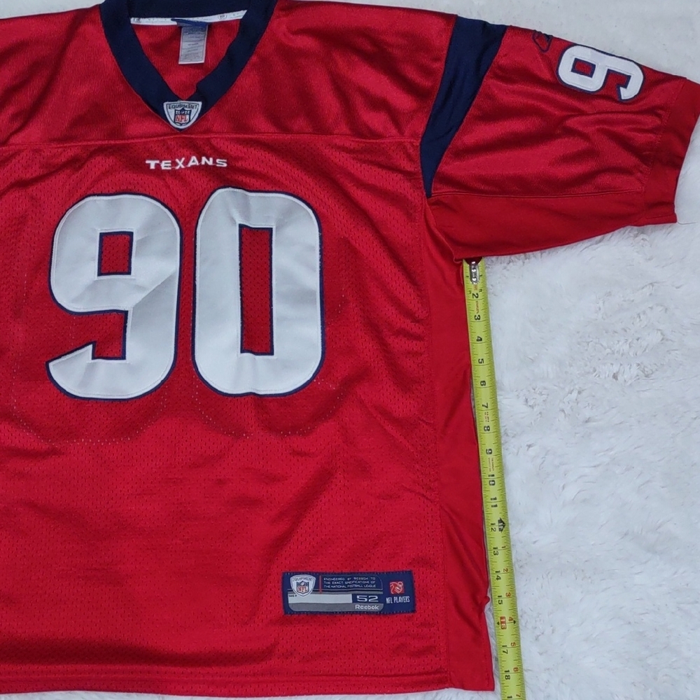 REEBOK NFL Red Texans Football Jersey - Picture 16 of 17